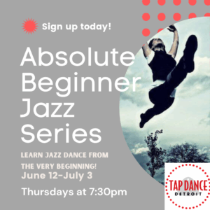 absolute beginner jazz tap dance detroit