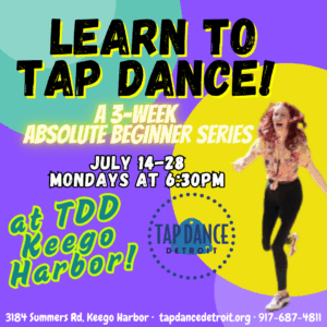 absolute beginner tap series at keego harbor