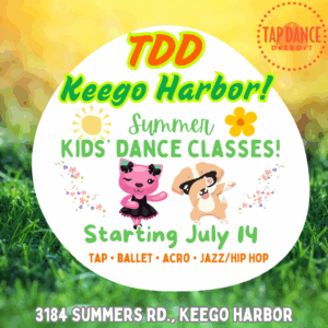 kids classes at keego harbor tap dance detroit