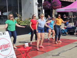 Tap Dance Detroit Outreach at Funky Ferndale Art Fair 2025