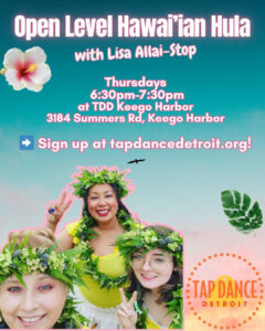 Hula Dance Class at Tap Dance Detroit - Keego