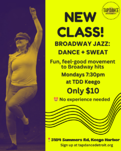 Broadway Jazz at Tap Dance Detroit - Keego Harbor