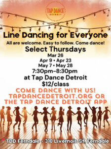 Line Dance Classes at Tap Dance Detroit