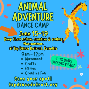animal adventure dance camp!
