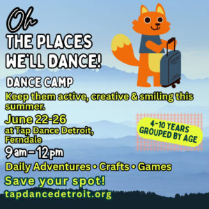 Kids Summer Camps at Tap Dance Detroit